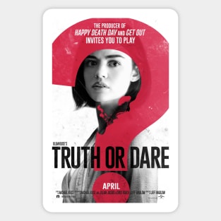 Truth or Dare Movie Poster Sticker